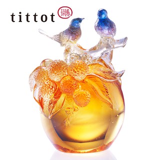 【tittot 琉園丨圓滿高陞】 琉璃 藝術品 收藏 擺飾