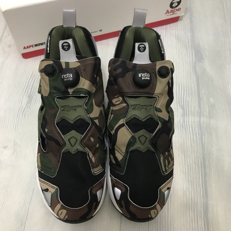 AAPE BY A BATHING APE x Reebok Pump Fury 特殊鞋盒