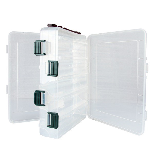 (中壢鴻海釣具)《V-FOX》Maruechii MB-9328 雙面盒 零件盒 假餌 鐵板 收納盒 木蝦盒
