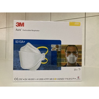 【原廠現貨】3M 9310A+ FFP1 拋棄式帶閥防塵口罩