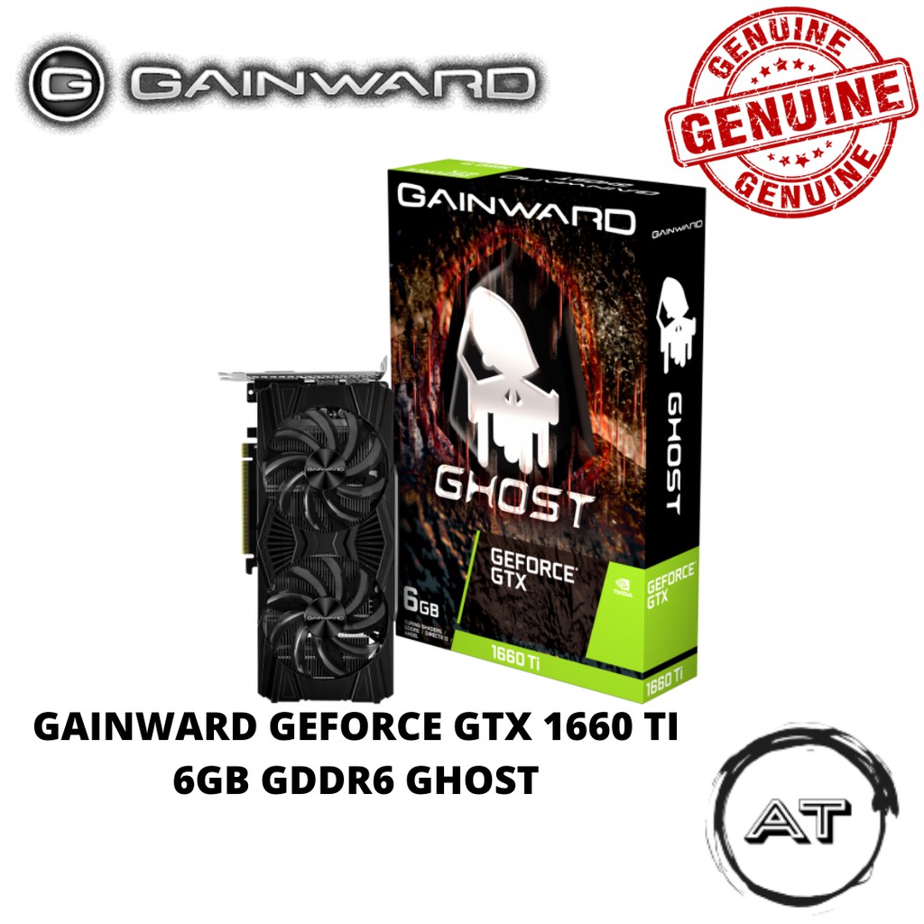 增益 GEFORCE GTX 1660 TI 6GB GDDR6 幽靈顯卡