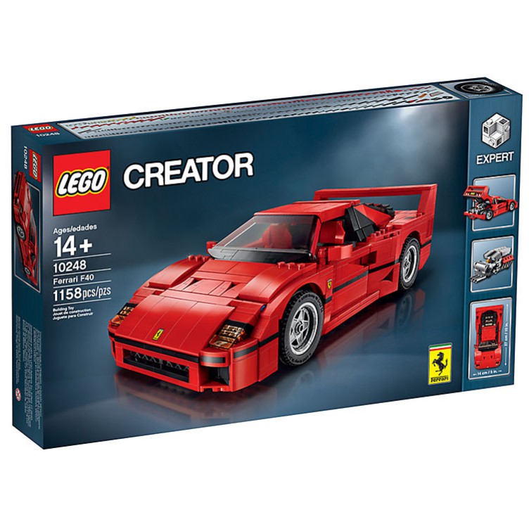 【ToyDreams】LEGO樂高 Creator Expert 10248 法拉利 Ferrari F40〈已絕版〉