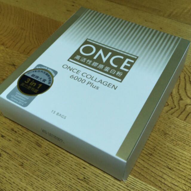 ONCE 高活性膠原蛋白粉15包/盒（原價780元）
