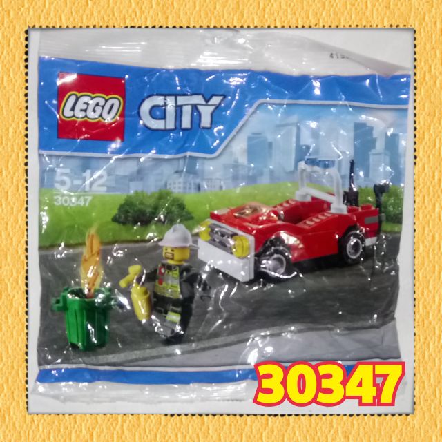 【台灣樂高🇹🇼全新現貨】樂高 LEGO 30347 消防隊.消防車（CITY 城市系列）Polybag