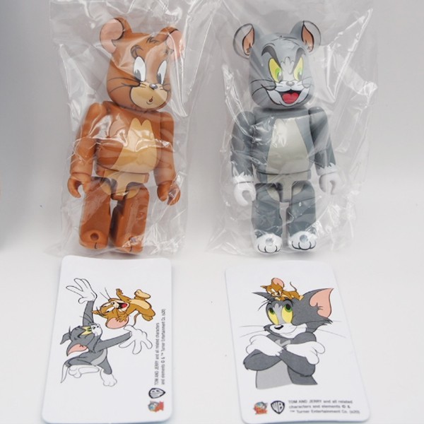 BEETLE BE@RBRICK 41代 S41 TOM AND JERRY 湯姆與傑利 湯姆貓 傑利鼠 100% 1組