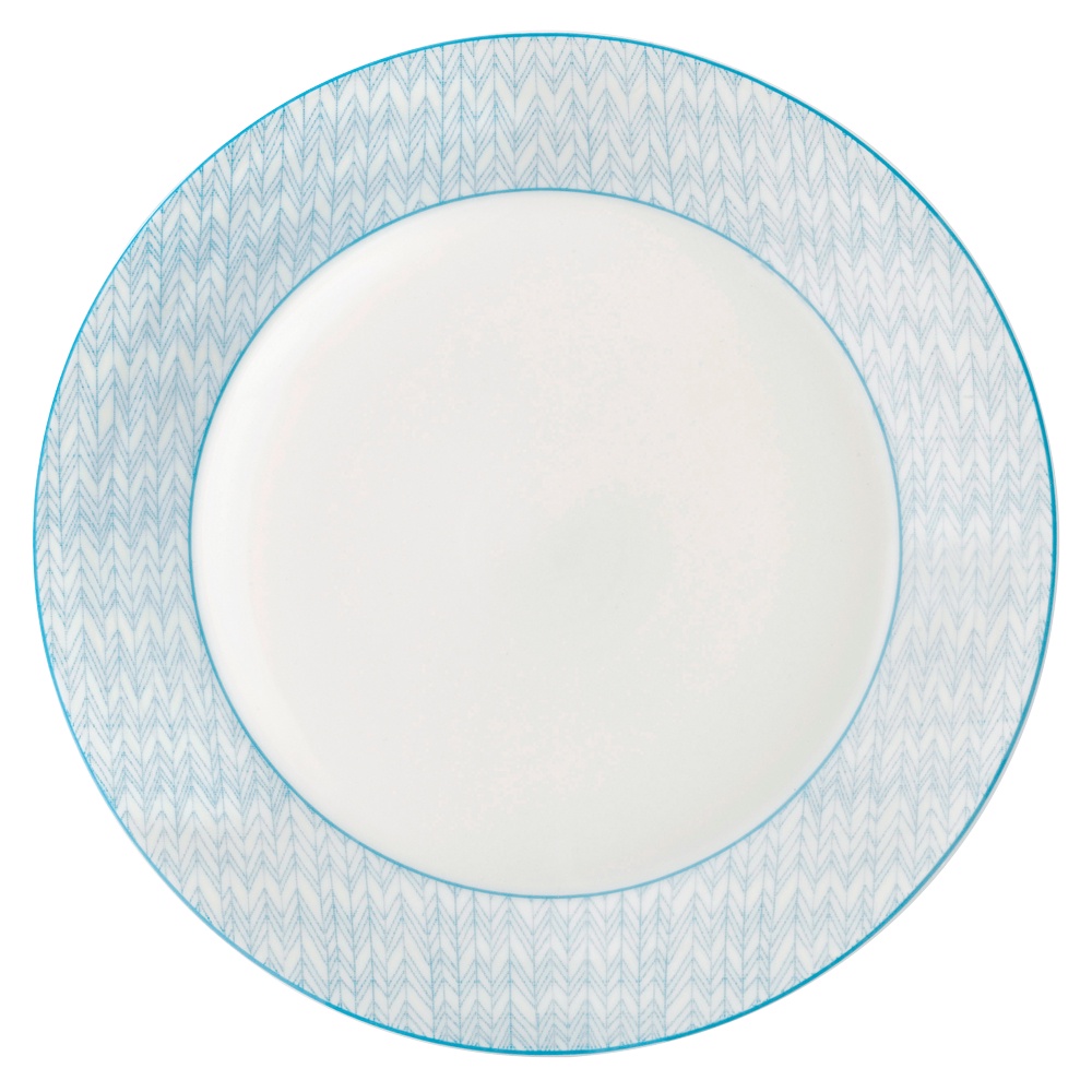【英國Royal Doulton】皇家道爾頓 Pastels北歐復刻 28cm平盤 (粉彩藍調)《拾光玻璃》餐盤 圓盤