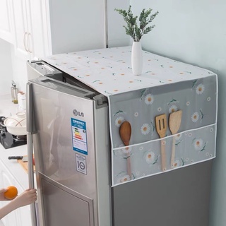 可愛圖案冰箱防水防塵收納罩