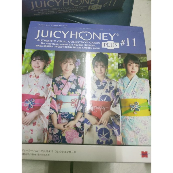 Juicy Honey Plus  11 浴衣主題 石原希望 紗倉真菜 高橋聖子 安位薫 普卡72張一套附外盒