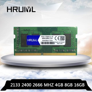 Hruiyl 筆記本電腦 DDR4 4GB 8GB 16GB 4G 8G 16G RAM 內存 DDR 4 PC4-17