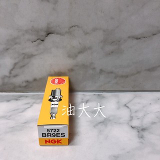 油大大 附發票 NGK BR9ES 火星塞 5722 適用 螺帽可拆 BR9EIX 銥合金火星塞 王牌 HX-135