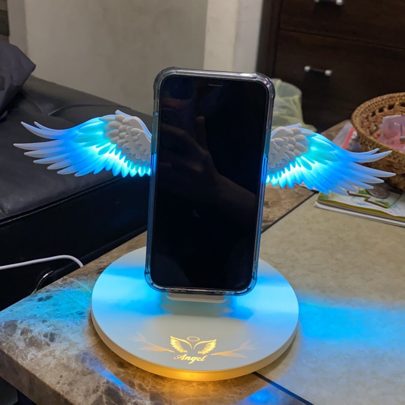 天使之翼 三代 無線充電 發光 充電盤