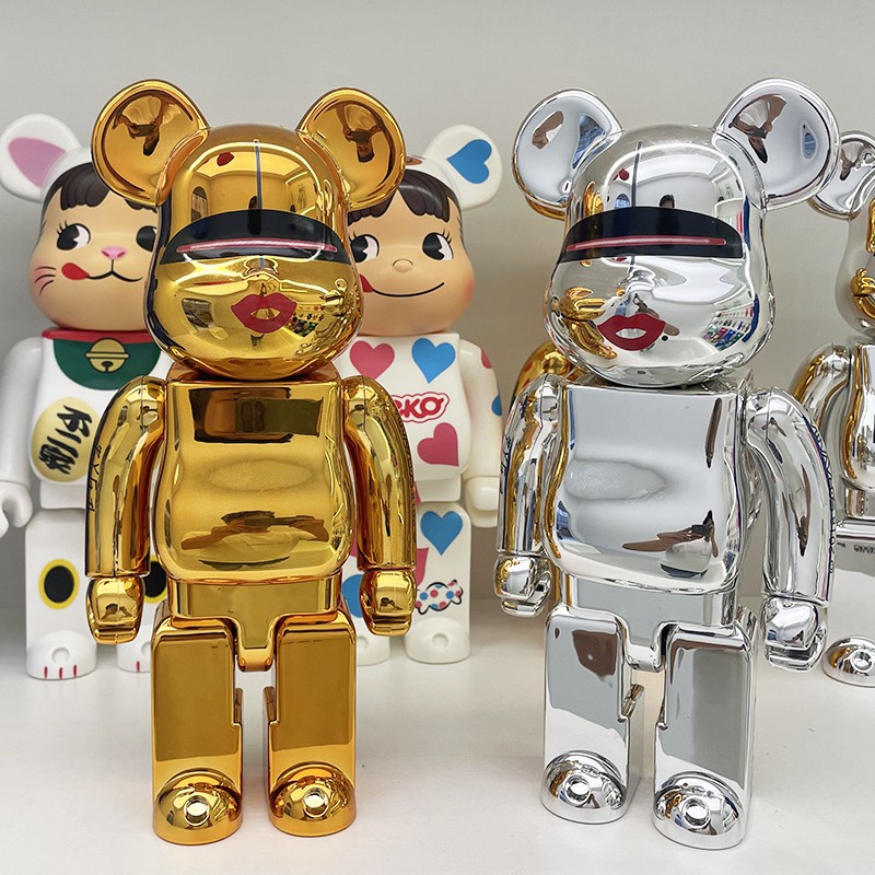 潮玩大咖bearbrick400 暴力熊空山基京都聯名積木熊潮牌玩偶公仔手辦盲盒潮牌公仔客廳裝飾擺件潮人玩具 蝦皮購物