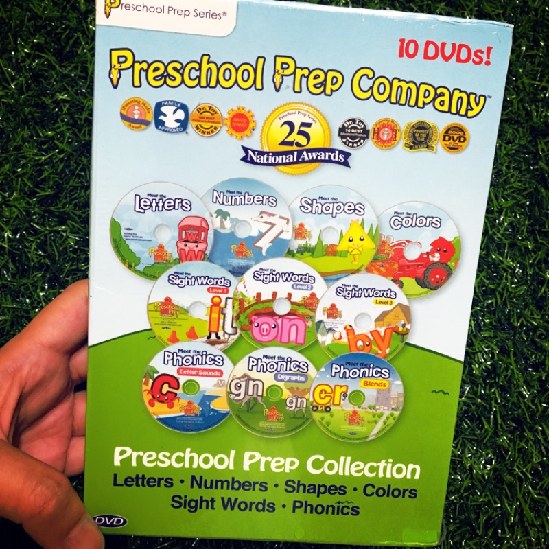 Preschool Prep 幼兒美語全套DVD10片組