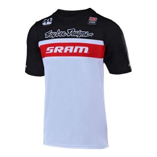 TLD 越野摩托車騎行服 SRAM 摩托車襯衫賽車騎行服 MTB MA ATV 騎行襯衫越野穿自行車騎行服
