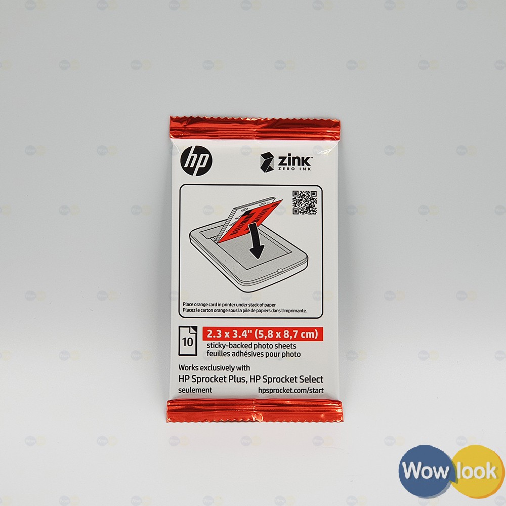 HP Zink 2.3" x 3.4" 原廠相紙｜HP Sprocket Plus 適用 2206