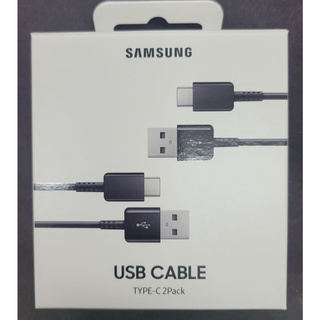 【新版原廠盒裝公司貨】SAMSUNG原廠 USB TypeC 充電傳輸線 (2入裝) EP-DG930 快充線 充電線