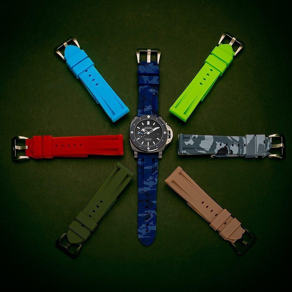 【Horus Watch Straps】PANERAI H024沛納海-44M素色系列錶帶