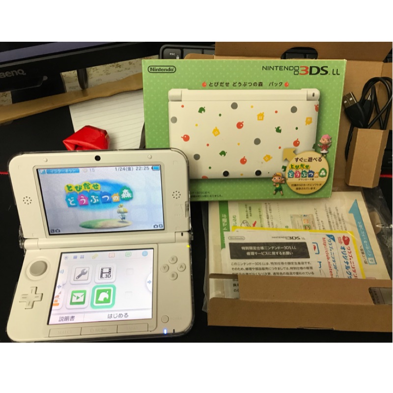 動物之森同捆機3ds Ll 蝦皮購物