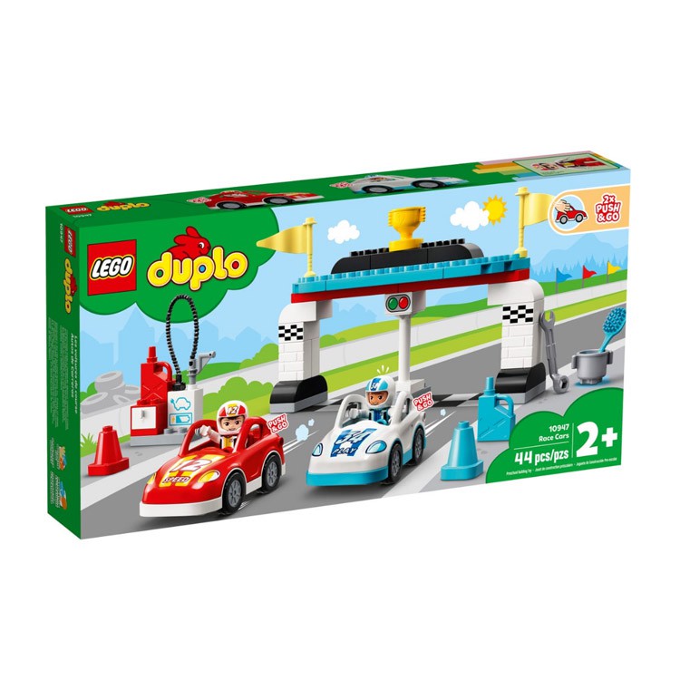 10947【LEGO 樂高積木】Duplo 得寶系列 - 賽車