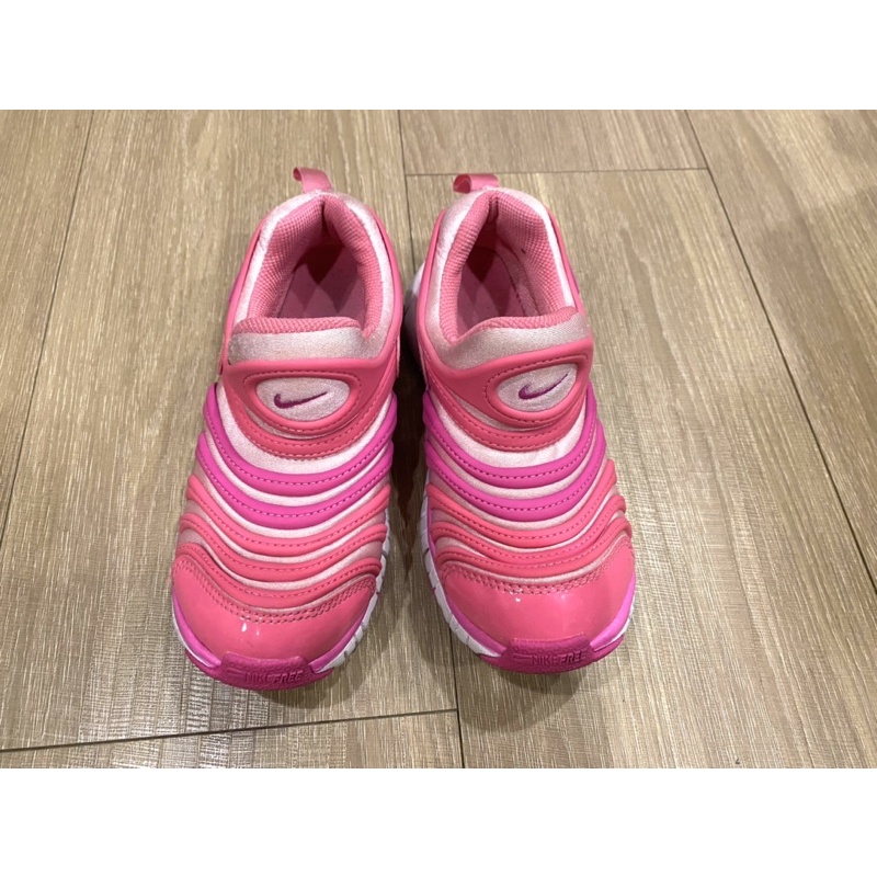 Nike Dynamo free 中童毛毛蟲鞋13C/19cm