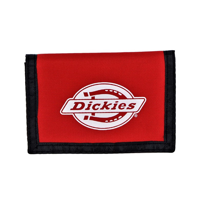 【DICKIES】31DI210004 美線 Nylon Trifold Wallet 三折 尼龍 短夾 錢包 (紅色)