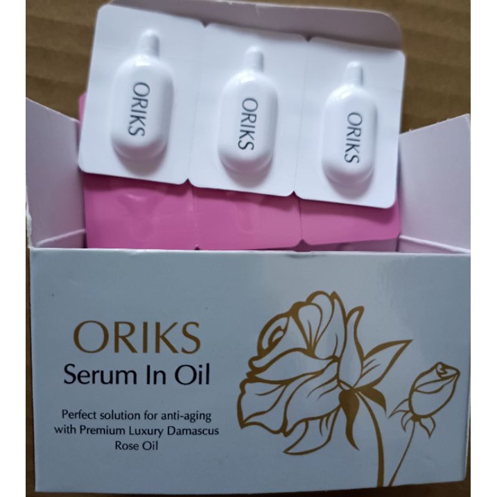 ORIKS無限肌緻黑鑽薔薇精華油隨身旅行包，3入/組，零售