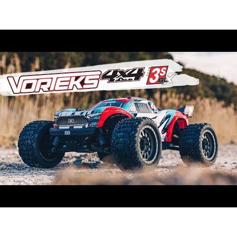 《鴻洋遙控模型》ARRMA 1/10 VORTEKS 4X4 3S BLX 競速大腳車 RTR 版 （三色） 現貨供應！