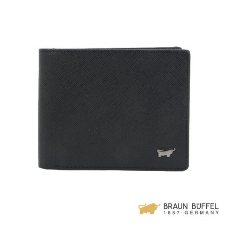 【BRAUN BUFFEL】.德國小金牛 - RUFINO洛非諾系列12卡透明窗皮夾