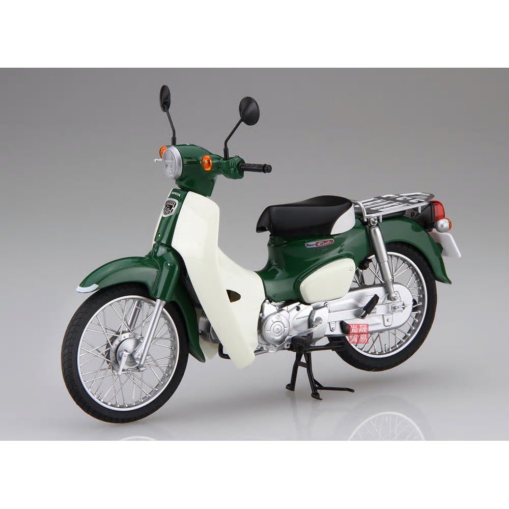 FUJIMI 1/12 HONDA Super CUB 110 金屬綠 金屬綠 富士美 BikeNX7 組裝模型