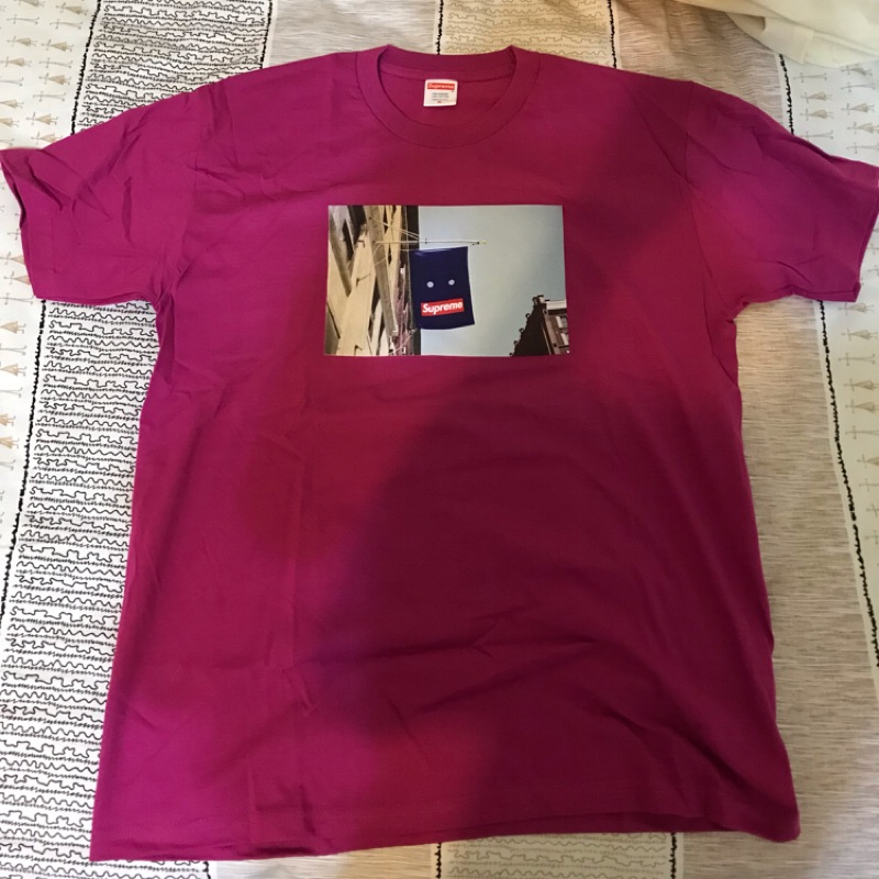 supreme banner tee