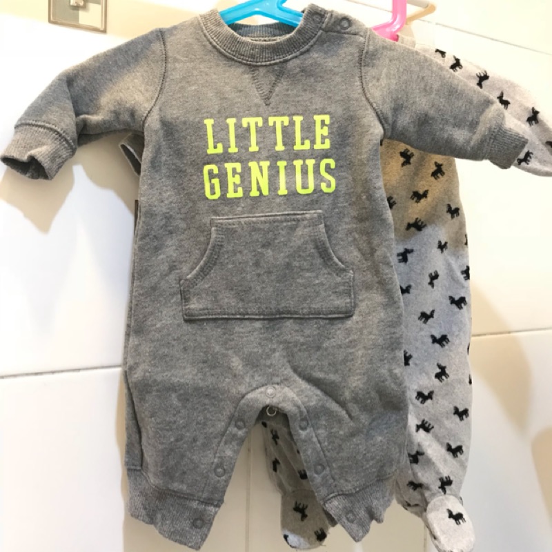 Carter‘s 嬰兒連身服 0-3M （二手）