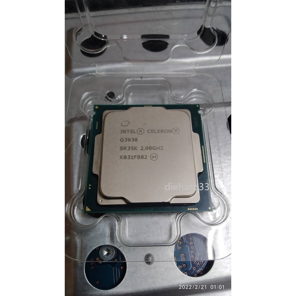 INTEL CELERON G3930 CPU 二手 LGA 1151