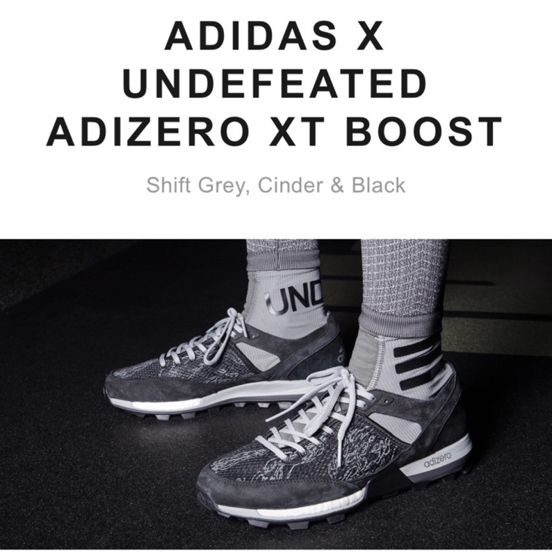 undefeated x adidas adizero xt boost