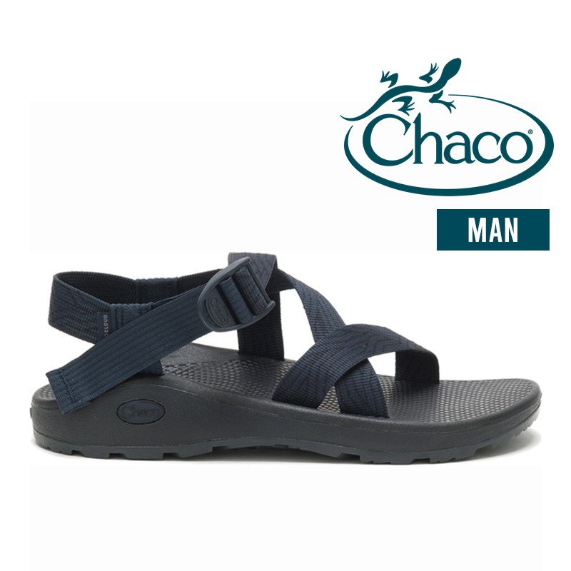 CHACO 美國 男款 戶外涼鞋 Z/CLOUD 舒壓款 涼鞋 蛇紋海軍藍 戶外 CH-ZLM01HH28