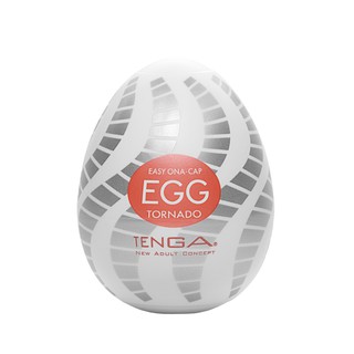【情趣工廠】日本TENGA一次性奇趣蛋自慰蛋 EGG10周年新世代系列 EGG-016螺旋鋸齒型挺趣蛋(TORNADO)