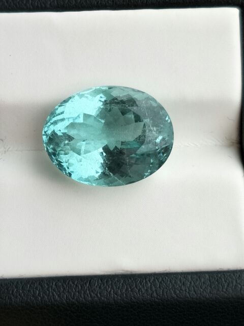 3月誕生石13 6克拉天然海水藍寶石 蝦皮購物