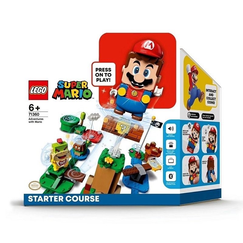 《傑克玩樂高》LEGO 樂高 71360 Mario 瑪利歐冒險主機