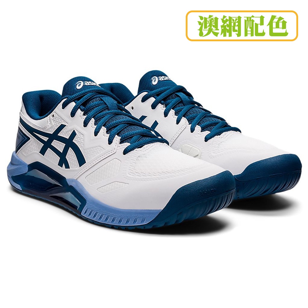 ASICS GEL-CHALLENGER 13 一般楦 男網球鞋 穩定型 澳網配色1041A222-102 22SSO