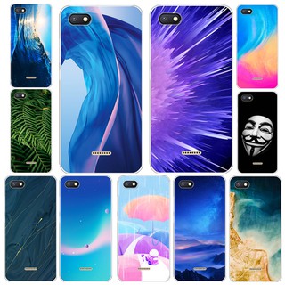 REDMI XIAOMI 適用於小米紅米 6A 軟 TPU 矽膠手機殼小米紅米 6A 彩繪手機殼