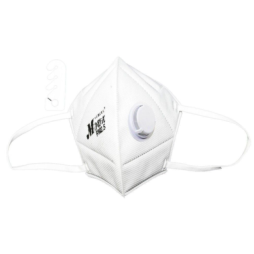 【售完】Makrite淨舒式  氣閥 PM2.5防霾口罩  (黑/白色)