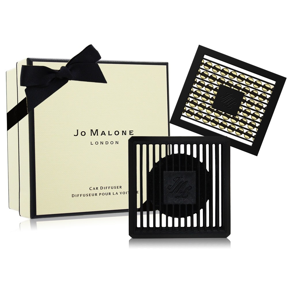 台灣專櫃  【化妝檯】Jo Malone 車用擴香器+香氛補充包 ( 青檸羅勒 / 鼠尾草 / 牡丹 / 苦橙)