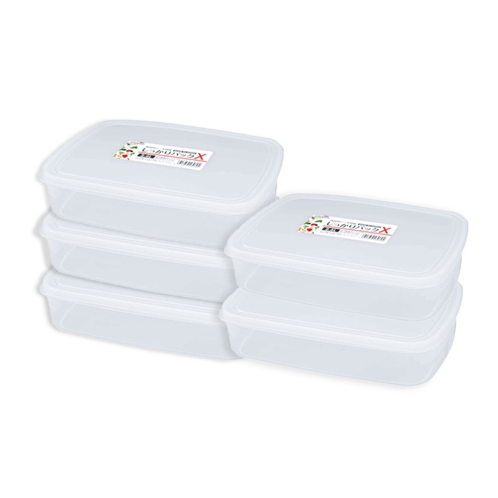【日本NAKAYA】可微波長方收納保鮮盒2.6L《WUZ屋子》可堆疊 冰箱收納 食材分裝
