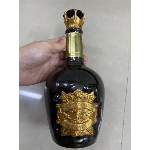 皇家禮炮35年 空 酒瓶蘇格蘭威士忌