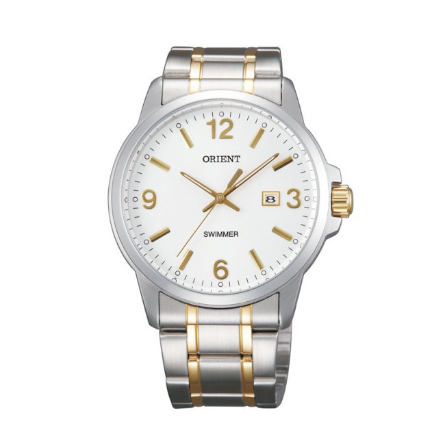 ORIENT東方錶 復古風石英錶 鋼帶款 SUNE5002W