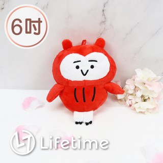 ﹝卡娜赫拉短耳貓頭鷹6吋﹞正版 絨毛娃娃 玩偶 鑰匙圈 吊飾 卡娜赫拉 貓頭鷹 18cm〖一生流行館〗