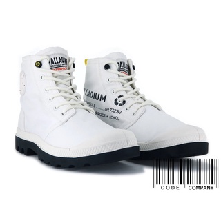 =CodE= PALLADIUM PAMPA LITE RCYCL WP+ 再生防水輕量軍靴(白)77233-116男女