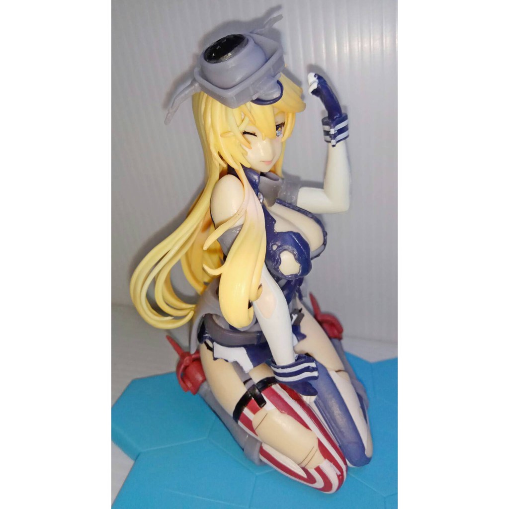 愛荷華  IOWA 艦隊收藏 艦娘 戰艦 公仔13 盒30X21X16