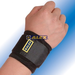 (布丁體育)公司貨附發票 台灣製 ALEX H-83 (單只) 竹炭加強型護腕 護具 運動護具