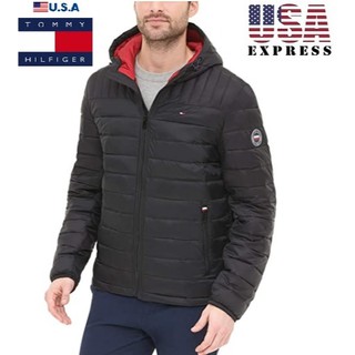 Tommy Hilfiger 輕羽絨外套 寒流保暖 (全新福利品) 連帽外套 防風外套 風衣外套 150AN555