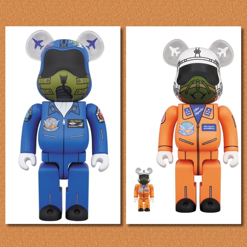 【新品】1964 BLUE IMPULSE BE@RBRICK 1964 BLUE IMPULSE BE@RBRICK 100% & 400%